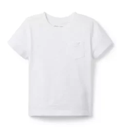Janie and Jack Tees-The Slub Tee white