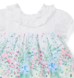 Janie and Jack Sets-The Spring Garden Matching Baby Set white floral