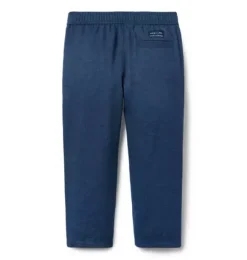 Janie and Jack Pants-The Tapered Jogger bright night heather