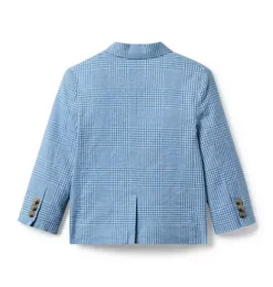 Janie and Jack Blazers & Vests|Jackets & Coats-The Tattersall Blazer pebble beach tattersall