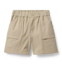 Janie and Jack Shorts-The Trek Short jack khaki