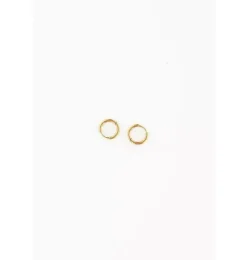 Janie and Jack Kids Accessories|Jewelry-Thin Hoop 8mm Earrings gold