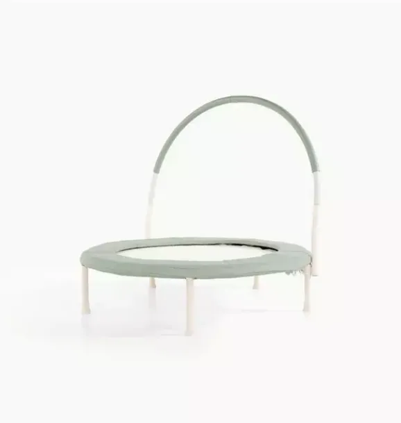 Janie and Jack Playroom-Toddler Trampoline - palm