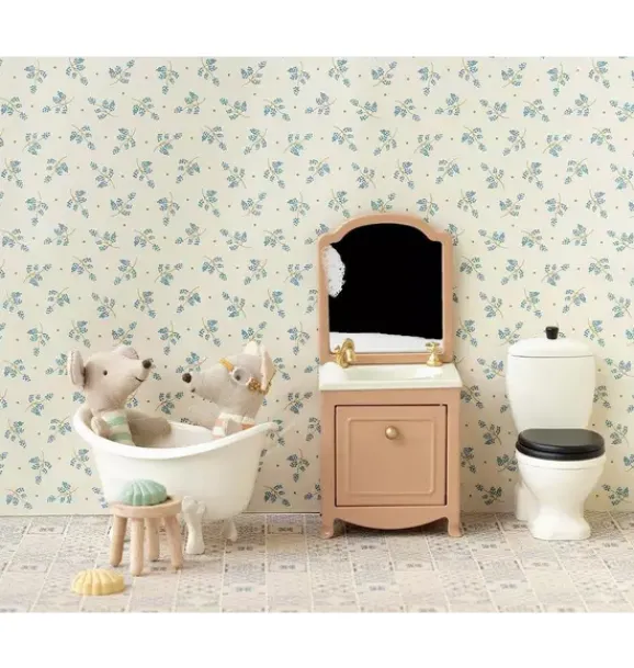 Janie and Jack Dolls-Toilet, Mouse white