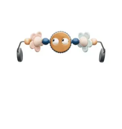 Janie and Jack Baby Activity-Toy for Bouncer, Googly Eyes Pastels multi