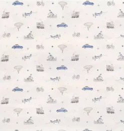 Janie and Jack Nursery|Blankets And Quilts-Transit Treasures Baby Duvet Set - blue