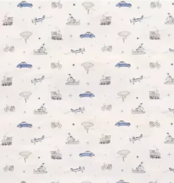 Janie and Jack Blankets And Quilts-Transit Treasures Twin Set - blue