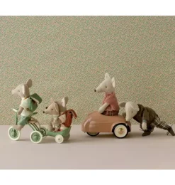 Janie and Jack Dolls-Tricycle Hanger, Mouse - green