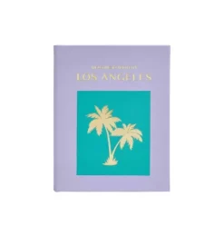 Janie and Jack Books-Trope Los Angeles LEATHER EDITION lilac