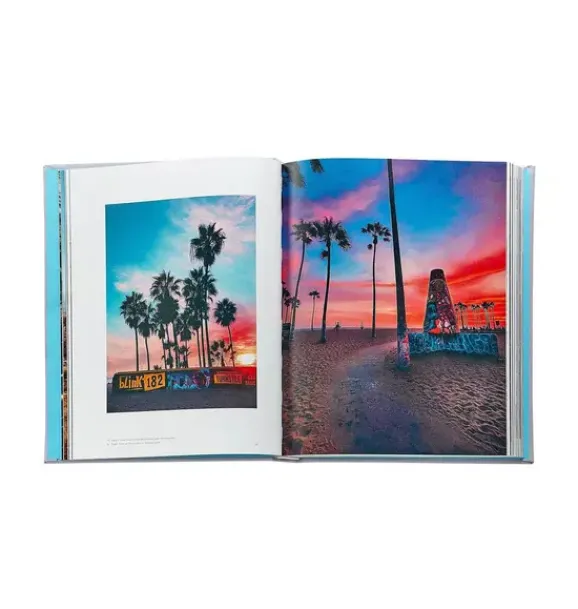 Janie and Jack Books-Trope Los Angeles LEATHER EDITION lilac