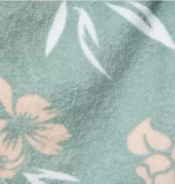 Janie and Jack Matching Sets|Shorts-Tropical Floral Terry Short chaparral green tropical floral