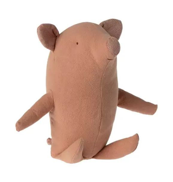 Janie and Jack Stuffed Animals-Truffle Pig, Small pink