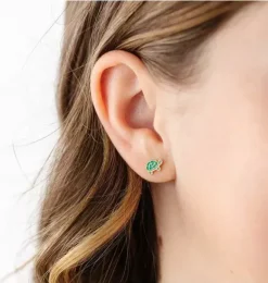 Janie and Jack Jewelry|Jewelry-Turtle Stud Earring green