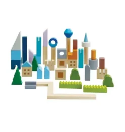 Janie and Jack Development Toys-Urban City Blocks multi