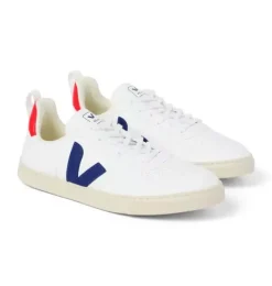 Janie and Jack Kids Shoes|Shoes-Veja Teen Lace Up V-10 Sneaker white