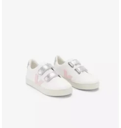 Janie and Jack Kids Shoes|Shoes-Veja Toddler Metallic Esplar Sneaker white