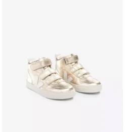 Janie and Jack Kids Shoes|Shoes-Veja Toddler Metallic Mid Esplar Sneaker metallic gold