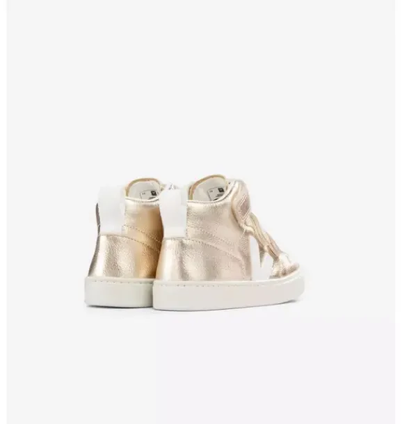 Janie and Jack Kids Shoes|Shoes-Veja Toddler Metallic Mid Esplar Sneaker metallic gold