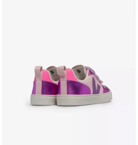 Janie and Jack Kids Shoes|Shoes-Veja Toddler Metallic V-10 Sneaker metallic purple