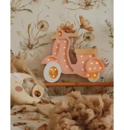 Janie and Jack Lighting-Vespa Lamp pink