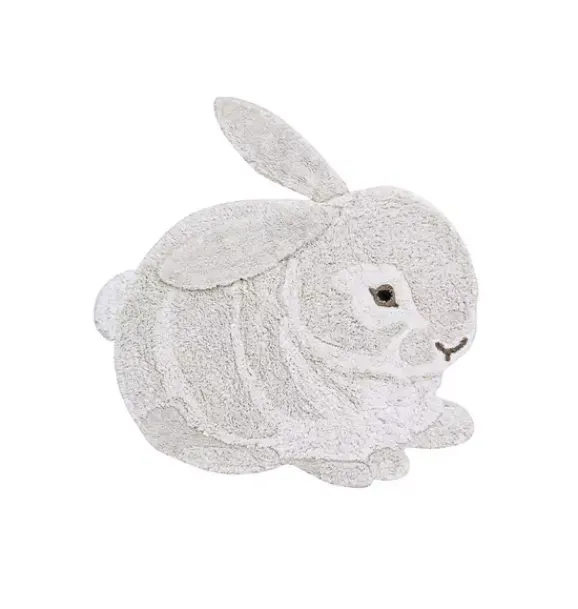 Janie and Jack Rugs-Washable Animal Rug Bunny natural