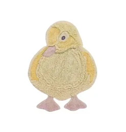 Janie and Jack Rugs-Washable Animal Rug Ducky yellow