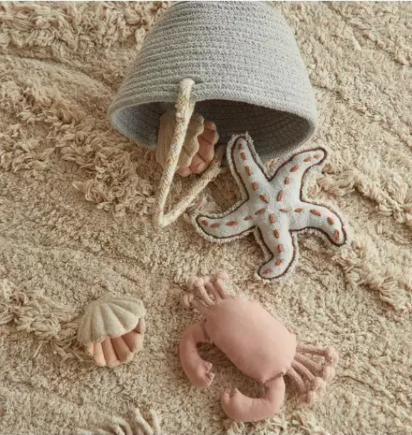 Janie and Jack Rugs-Washable Play Rug Island natural