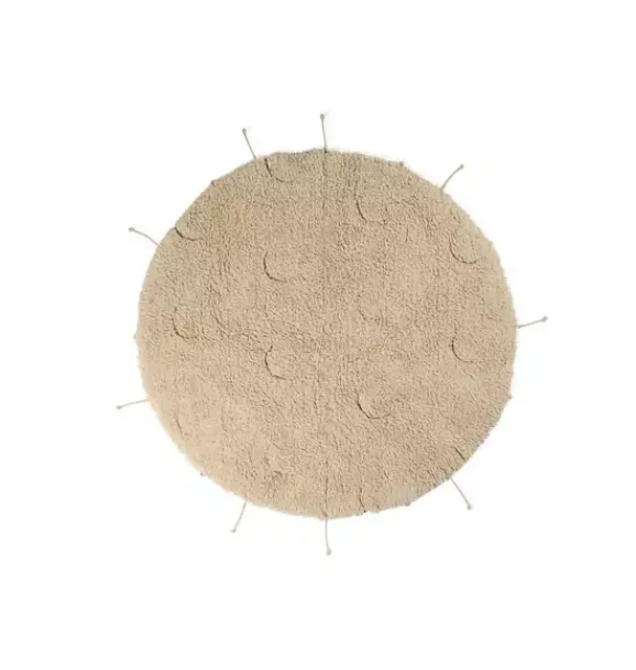 Janie and Jack Rugs-Washable Rug Moon Multishape natural
