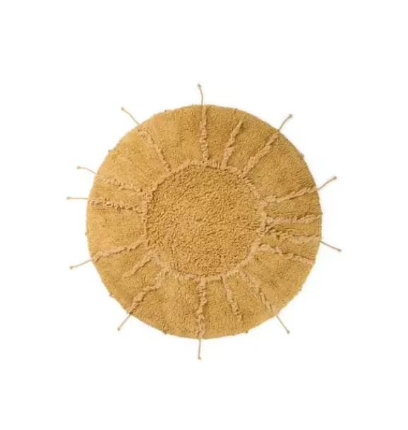 Janie and Jack Rugs-Washable Rug Solar Multishape honey