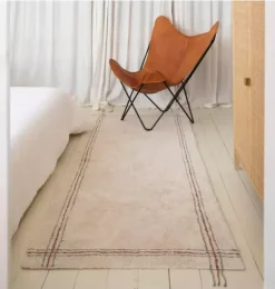 Janie and Jack Rugs-Washable Runner Rug Cuisine natural