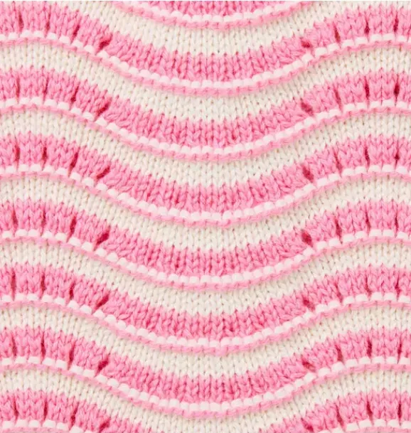 Janie and Jack Online Exclusives|One-pieces & Rompers-Wavy Striped Romper blooming pink stripe
