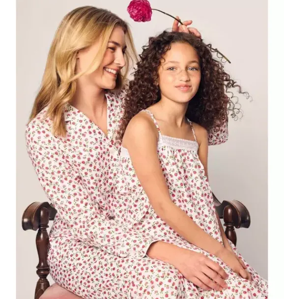 Janie and Jack Adult Pajamas|Petite Plume-Women's Pajama Set in petite petals