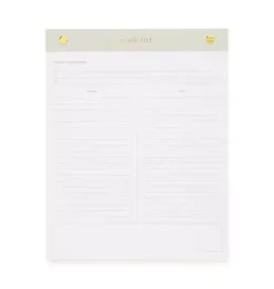 Janie and Jack Desk Accessories-Work/Life Guided Pad multi